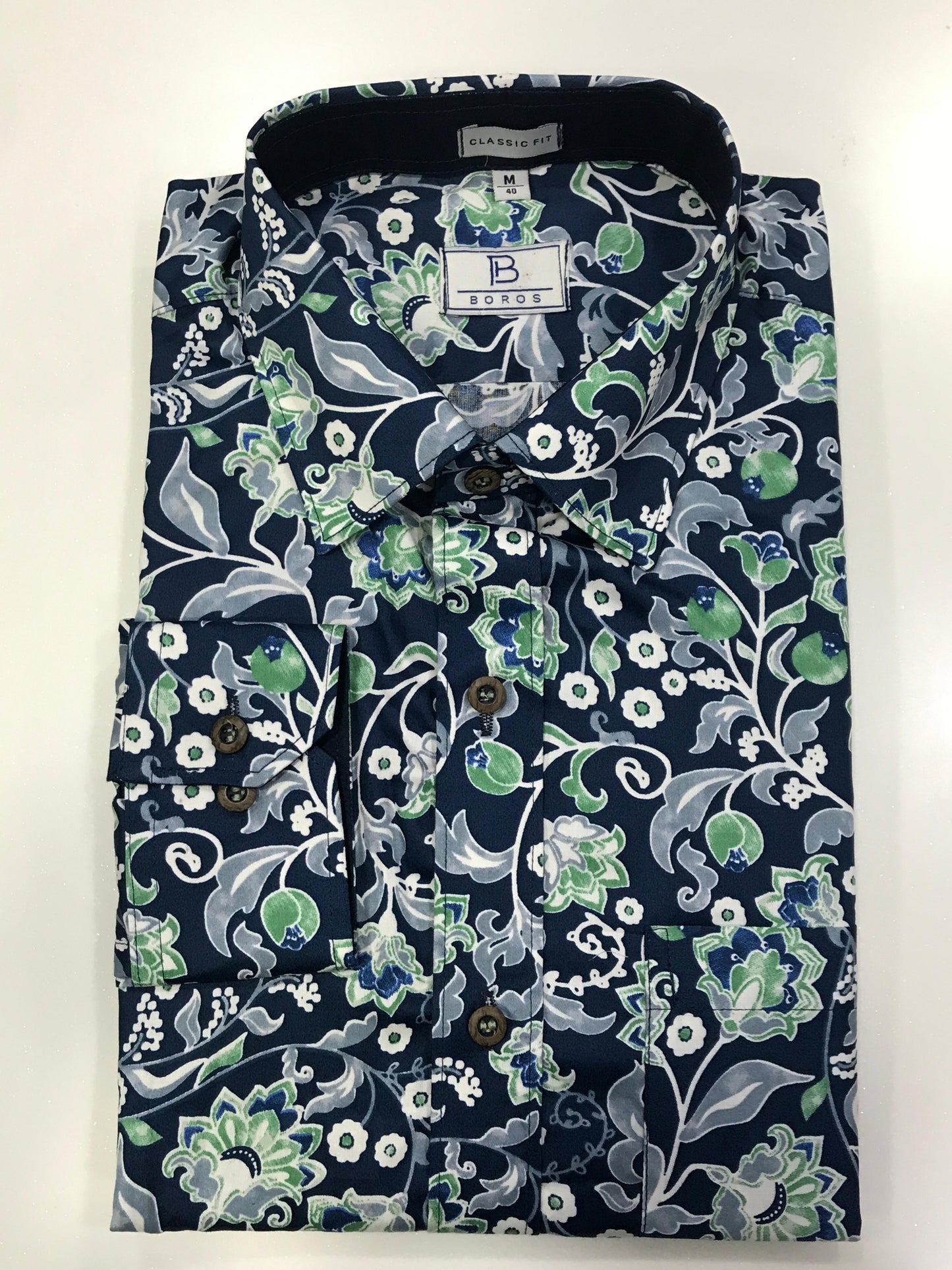 Turtle Blue Print Shirt