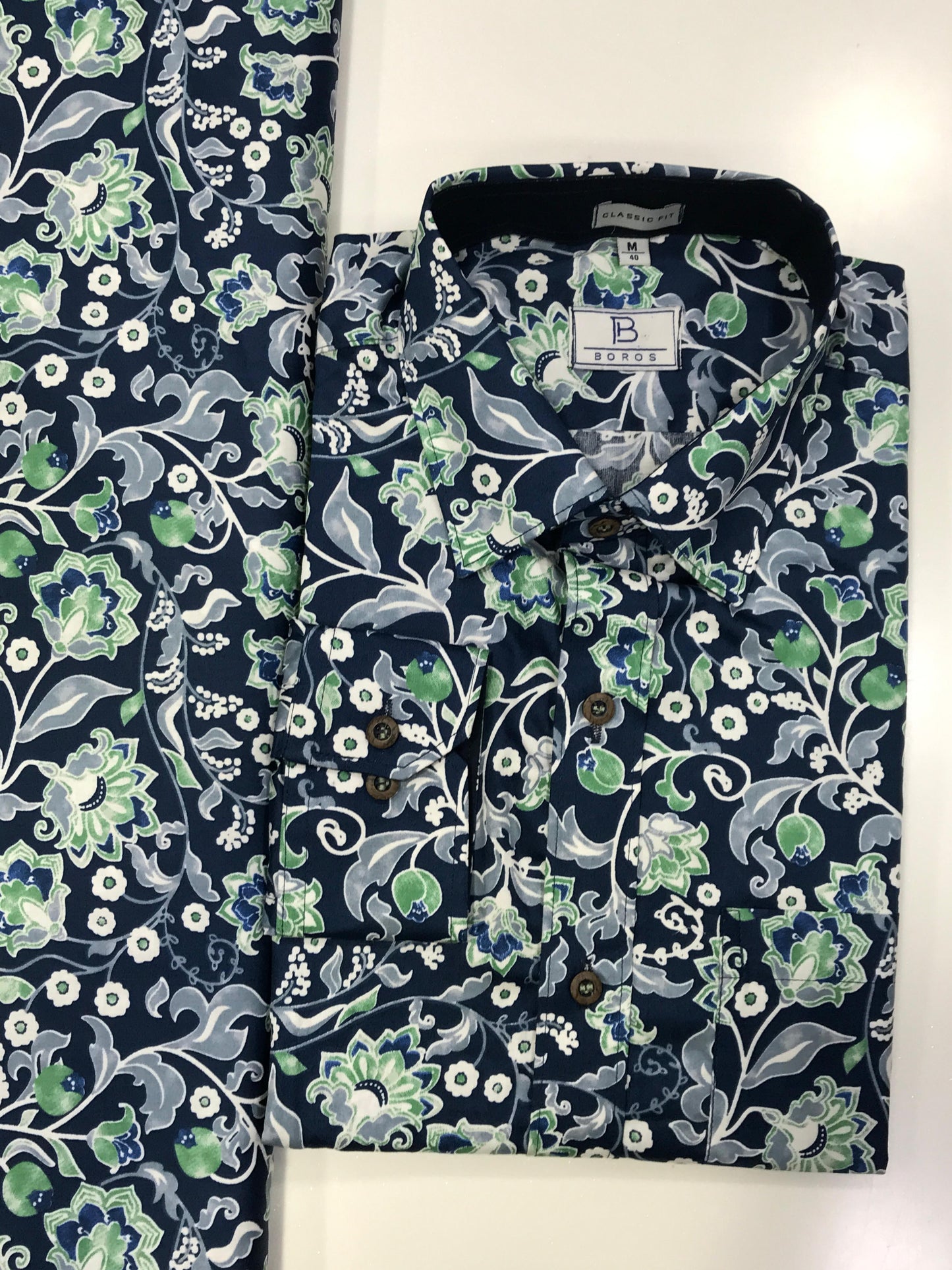 Turtle Blue Print Shirt