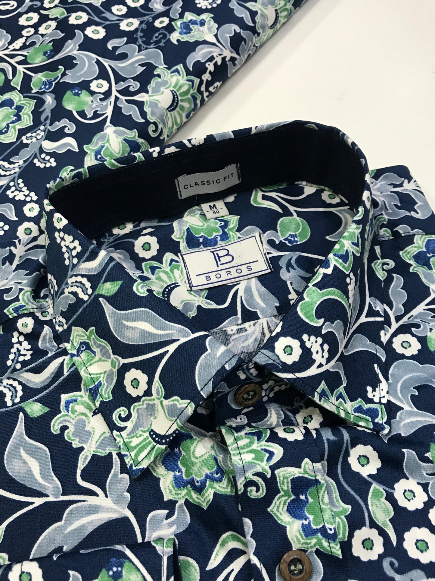 Turtle Blue Print Shirt