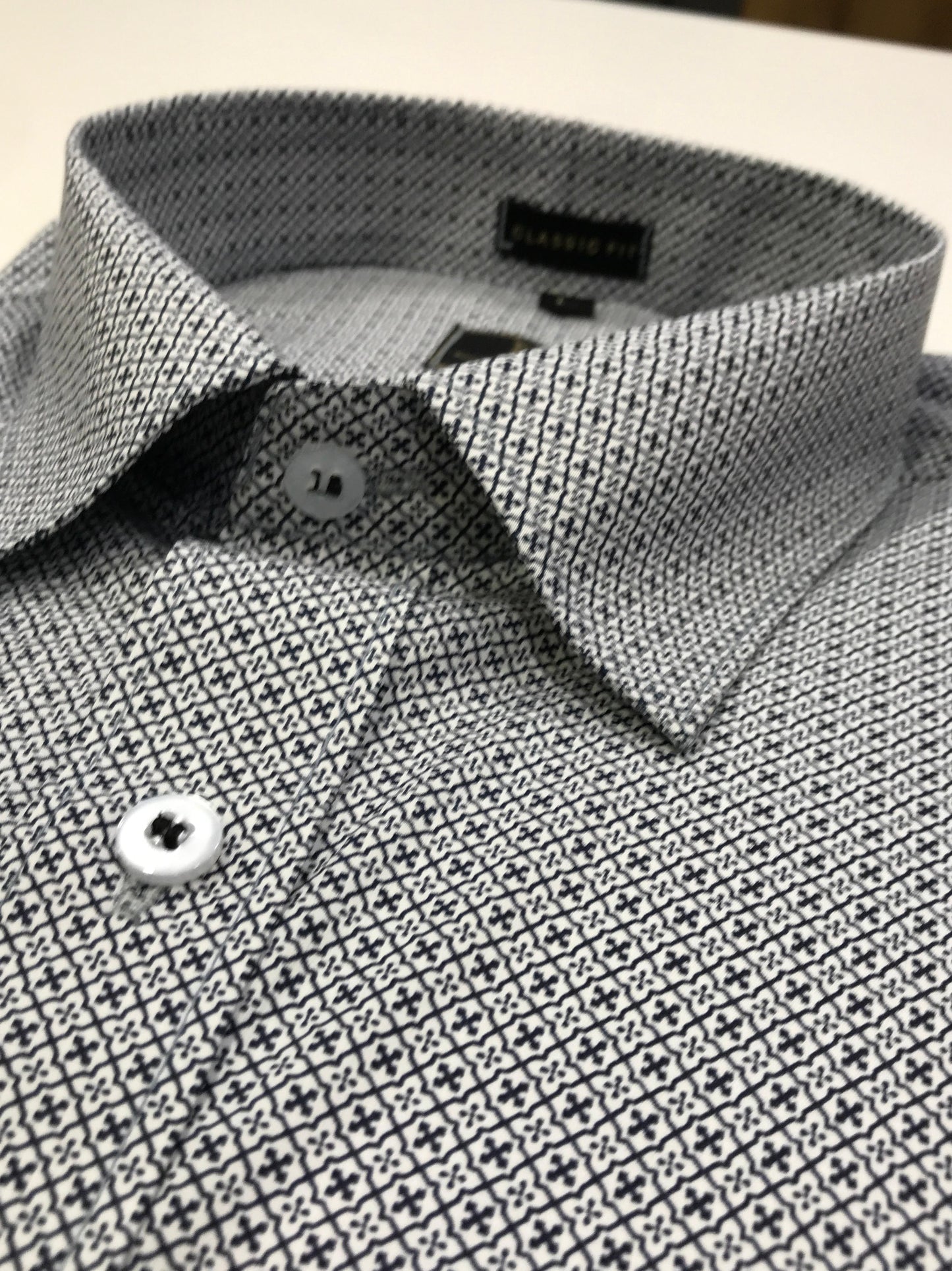 Caribean Blue Print Shirt