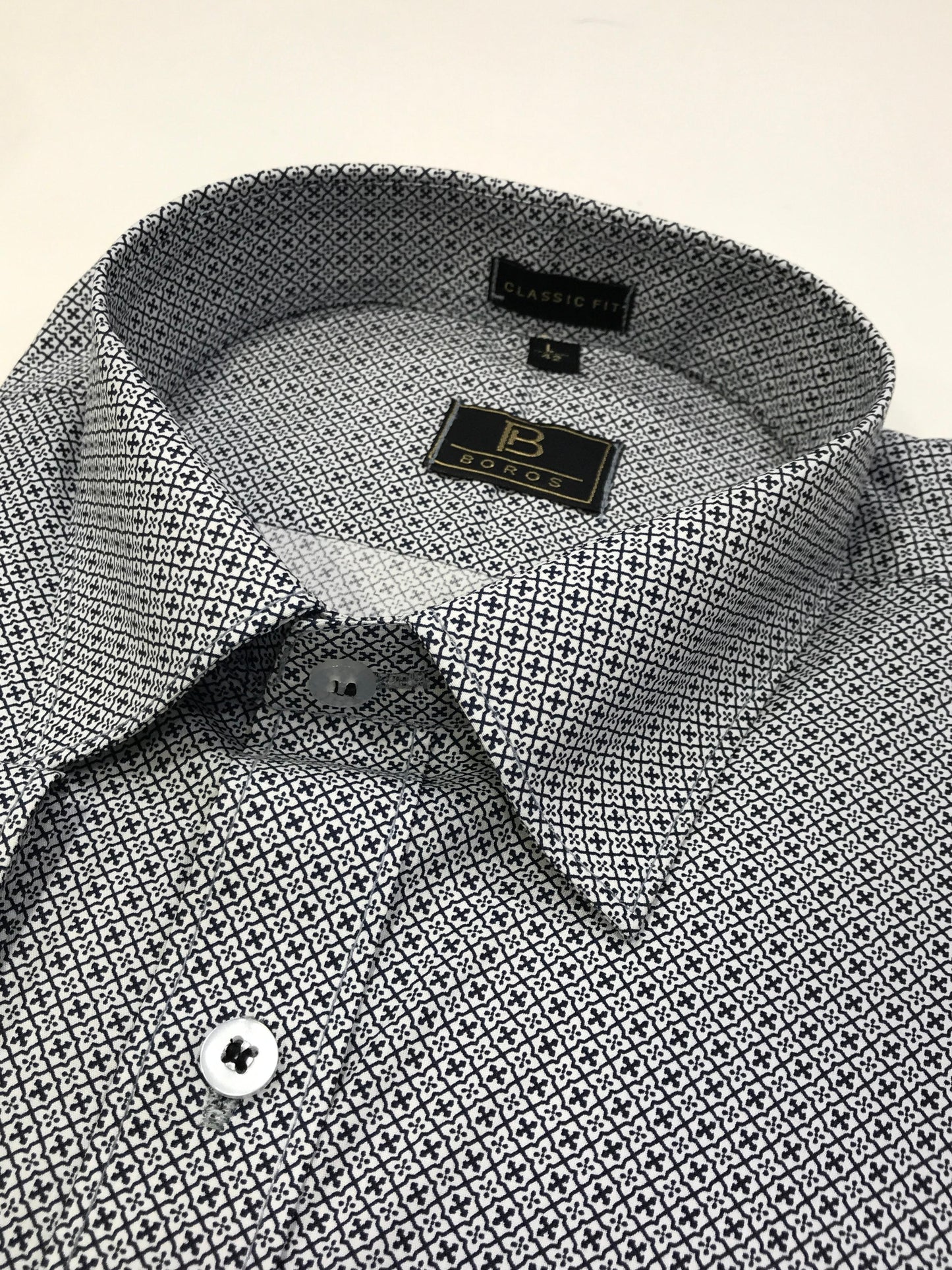 Caribean Blue Print Shirt