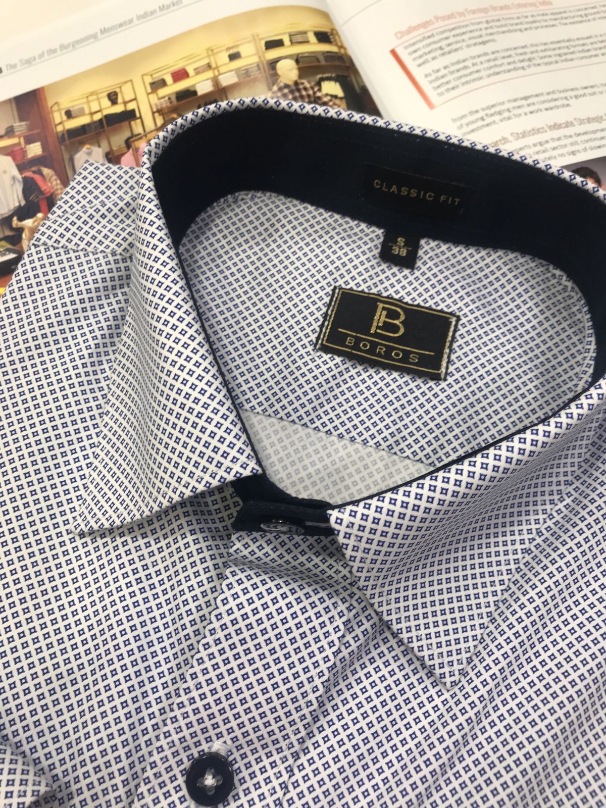 Diamond Print Shirts