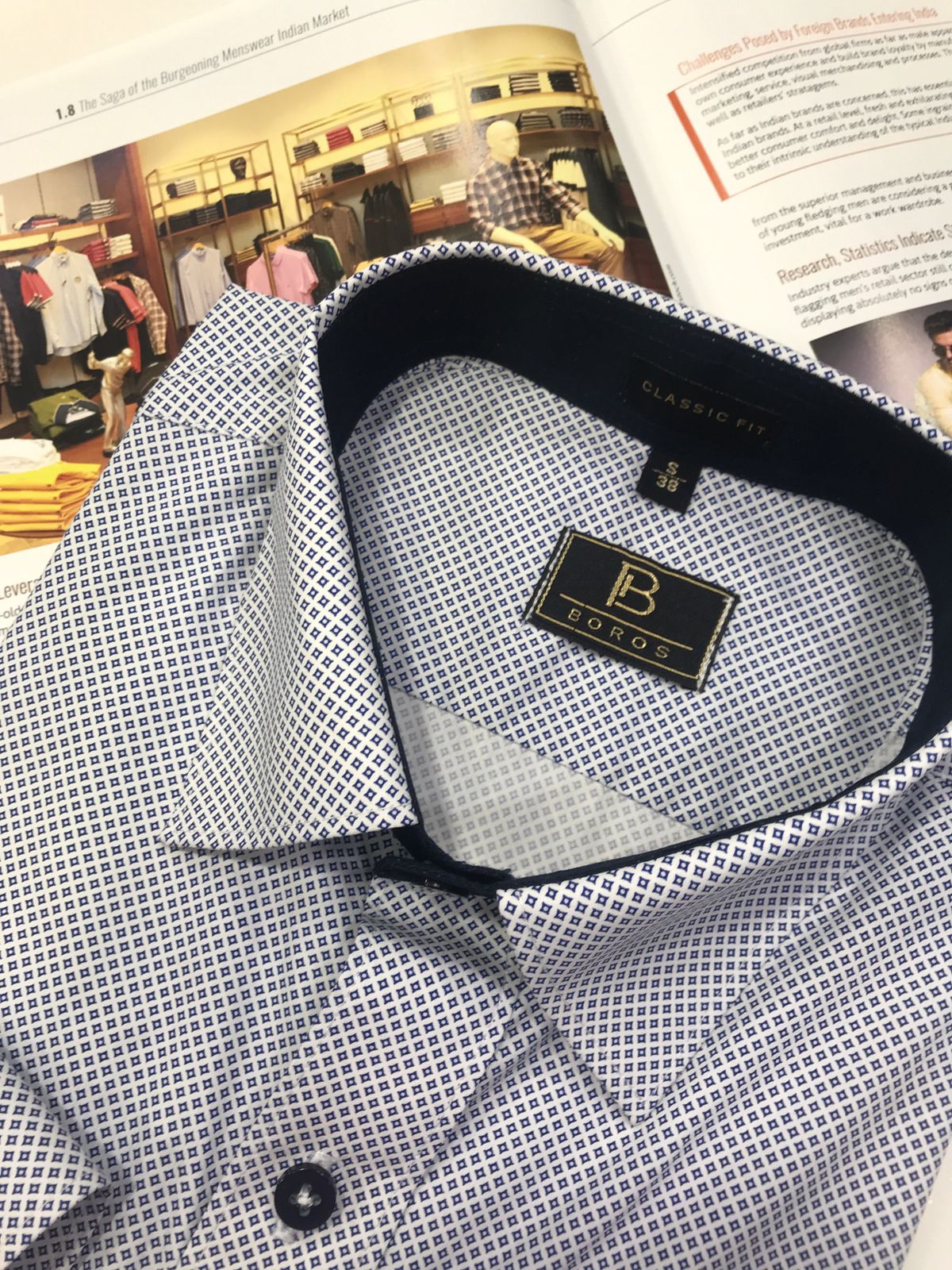 Diamond Print Shirts