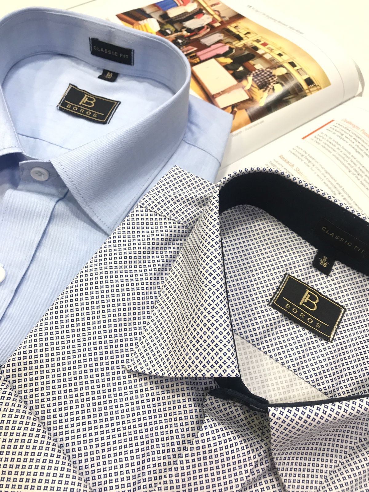 Diamond Print Shirts